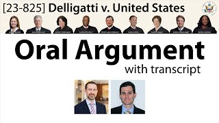 Oral Argument on crimes of violence Delligatti v United States [upl. by Ennovehc]