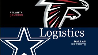 Falcons Vs Cowboys Logistics ￼ [upl. by Ahtanoj]