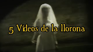 5 Encuentros con La LLORONA Captados en VIDEO [upl. by Nibbs421]