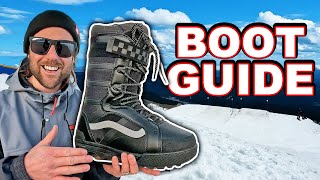 Snowboard Boot Guide  Everything You Need To Know [upl. by Chrisman666]