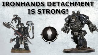 New Iron Hands Space Marine Detachment  Ironstorm Spearhead  Space Marines Warhammer 40k [upl. by Connors]