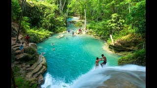 MUST SEE WATERFALLS IN JAMAICA PART 1  Travel Guide Video Slideshow with music [upl. by Akenit661]