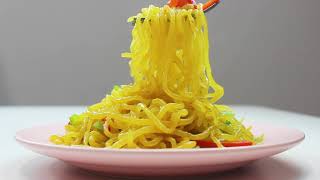 Skinny Noodles  Carrot Konjac Spaghetti  How To Cook Low Calories [upl. by Pelson]