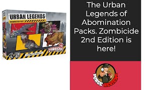 Zombicide 2nd Edition Urban Legends by Purge Reviews Are these Legends worth your scares [upl. by Sutherland]