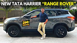 New Tata Harrier Facelift 2024  Fearless variant  RangeRover वाला feel 🤣👌 [upl. by Anaizit]