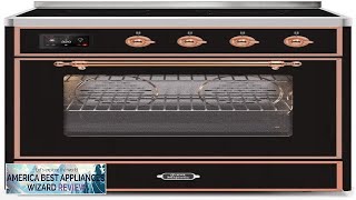 Majestic II 30quot Electric Freestanding Range Glossy BlackCopper Trim Review [upl. by Nortna570]