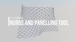 3Ds MAX Tutorial Use Nurbs and panelling tool Part 2 [upl. by Ahsilak960]