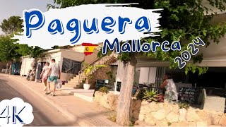 Walking in Paguera 2024 Hotels near the Peguera Boulevar  Paguera Mallorca [upl. by Ahael]