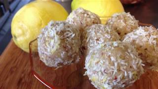 Nutty Lemon Balls  SIBO Friendly Recips with Kristy Regan MScN of Vital Food Therapeutics [upl. by Osnola]