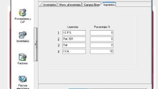 Aspel SAE 50 Configurar Las Leyendas En Los Esquemas De Impuestos wwwcursosaspelcom [upl. by Anilecram181]