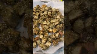 Za’atar Bites with Rustic Bread and Labne Dip Easy Middle Eastern Snack Recipe [upl. by Krantz383]