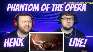 Nightwish  The Phantom Of The Opera ft Henk Poort LIVE  Reaction [upl. by Suiravad386]