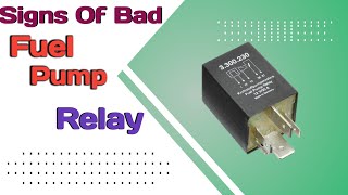 fuel pump relay  bad fuel pump relay symptoms [upl. by Anaujal]