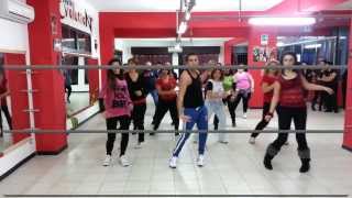 Bachata Darte Un Beso Prince Royce 2014 coreografico choreography dance ballo di gruppo tormentone [upl. by Isawk]