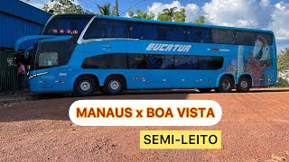 ÚNICA RODOVIA DO BRASIL QUE É FECHADA a NOITE   VIAJANDO de MANAUS x BOA VISTA com a EUCATUR 6 [upl. by Connie]