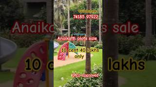 Anaikatti resort plots sale 7418597922 coimbatoreresorttrendinganaikattirealestatehillsreels [upl. by Aisatsan951]