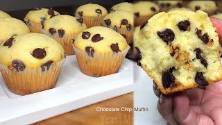 CHOCOLATE CHIP MUFFIN  Easy amp Basic Yummy Muffin Recipe [upl. by Eiramave]