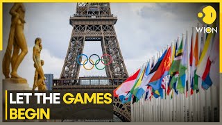 Paris Olympics opening ceremony begins  WION Sports [upl. by Ormand]