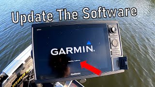 How to update the software on a Garmin Fish Finder [upl. by Llirrehs]