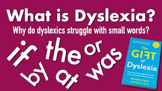 What is dyslexia Why do dyslexics struggle with small words [upl. by Eitsud]