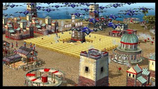 Empire Earth gameplay One human player versus 1 hard computer in the Renaissance Epoch [upl. by Halilak]