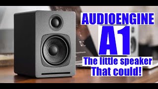 REVIEW Audioengine A1 affordable wireless speakers [upl. by Ahseeyt]