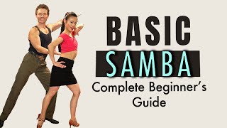 Basic Samba TOP TEN STEPS amp Routine [upl. by Eineg]