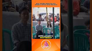 WAPRES GIBRAN DAN ISTRI MENUNGGU ANTRIAN UNTUK MENCOBLOS videoviral shortvideo fyp [upl. by Haerb]