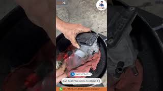 How To Clean Car Throttle Body  Car Bad Throttle Problem Fixed  Carzii cars throttle ytshorts [upl. by Nicodemus]