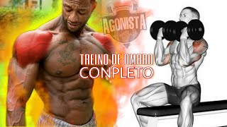 Treino de Ombro Insano Completo na academia GYM WORKOUT [upl. by Cramer]