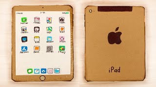 Working Cardboard iPad Apple  Stop Motion Video [upl. by Llyrehc234]