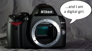 Introduction to the Nikon D40 Video 3 of 12 Diopter Adjustment [upl. by Eejan311]