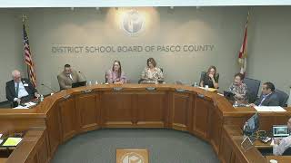 Pasco County School Board Meeting October 1 2024 [upl. by Daven904]