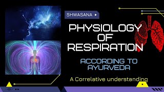 Physiology of respiration as per Ayurveda Shwasana kriya  The biophysical dynamics [upl. by Ninazan37]