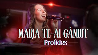 Maria teai gandit Live Cover  Profides [upl. by Dulcine]