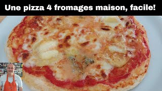 Comment faire une pizza 4 fromages facileComment faire une pizza comme en italie [upl. by Tnattirb]