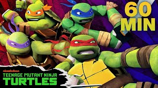 60 MINUTES of EPIC TMNT Moments 💥  Teenage Mutant Ninja Turtles [upl. by Udale271]