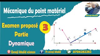 Examen proposé 3 partie dynamique [upl. by Sussman]