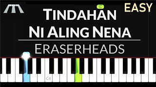 Tindahan ni Aling Nena Eraserheads  EASY Piano Tutorial [upl. by Leunamnauj845]