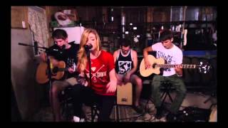 Against The Current  Brokenhearted by Karmin cover  Stageit Acoustic Party [upl. by Tonneson]