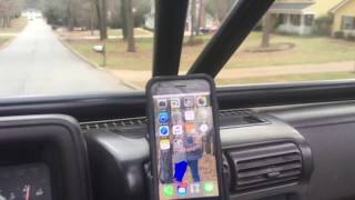 ProClip Phone Mount Install  19972002 Jeep Wrangler TJ [upl. by Neil]