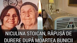 Niculina Stoican în doliu nu știu ce am să mă fac fără matale Artista e răpusă de durere [upl. by Onitnerolf]