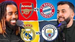 ARSENAL 22 BAYERN amp REAL MADRID 33 MAN CITY  SDS LIVE WATCHALONG [upl. by Ralfston]