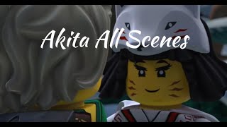 Ninjago Akita All Scenes [upl. by Asillem602]