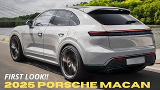 New 2025 Porsche Macan EV Reveal  Interior Exterior Specs  Everything You Need To Know [upl. by Natka]