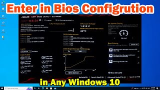 How to Enter in BIOS  UEFI on Any Windows 10 PC or Laptop  2024 [upl. by Cris]