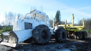 Mountain Logger ML 200 Log Skidder [upl. by Ysiad]