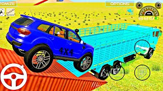 DRIVE FORTUNER💥4X4💥 LOADED IN TRUCK🐎 🚛gamingvideos cartoon jcb tractor truck jcb bulldozer [upl. by Delaine612]