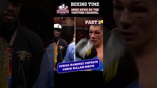 Gilberto Ramirez CRUSHES Chris BillamSmith in Cruiserweight Showdown boxing latestboxingnews [upl. by Delastre]