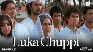 Luka Chuppi  Lyrical Song  Rang De Basanti  Aamir Khan  Lata Mangeshkar  AR Rahman [upl. by Aprilette]